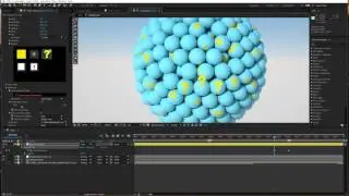 Paint & Stick Tutorial: Painting to individual particles created in Cinema 4D