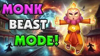Wild Monk! Watch Him Conquer Rush Royale! | Rush Royale