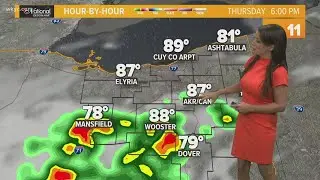 Tracking more scattered storms: Cleveland weather forecast with Hollie Strano for August 12, 2021