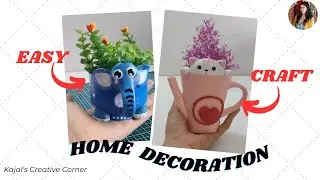Revive OLD Cups into STUNNING DIY Planters!!