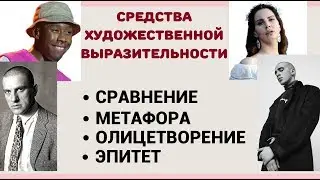 Средства художественной выразительности. Сравнение, метафора, олицетворение,  эпитет.