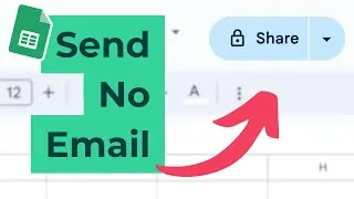 How to Add Access without Email Notification in Google Sheets