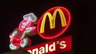 McDonald's Neon Sign (Los Angeles, California)