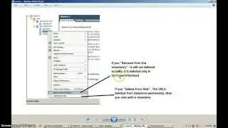 VMware Basics -How to Delete Virtual Machine or VMs