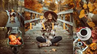 Fall Lightroom Preset | Lightroom Mobile Preset Free DNG | lightroom presets