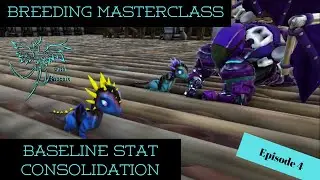 Ark: Survival Evolved | Baseline Stat Consolidation | Breeding MasterClass Ep. 4