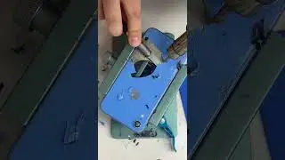 iPhone Xr Back glasse replacment #repair #asmr #apple #iphone