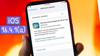 ios 16.4.1a update | rapid security response ios 16.4.1 (a) - What's New?