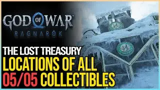 The Lost Treasury 100% Exploration God of War Ragnarok (All Collectibles)