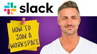 How to Join a Workspace in Slack | using an invitation link | Tutorial 2024