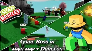 Guide Bossfight + Dungeon Recreated In Main Arena! | Slap Battles Roblox