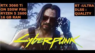 Cyberpunk 2077 - Johnny Silver Hand RTX 3060 Ti Gameplay