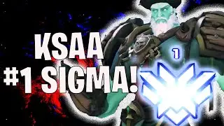 RANK #1 - KSAA! SIGMA GOD! NEW HALLOWEEEN SKIN OVERWATCH GAMEPLAY SEASON 24 TOP 500