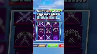 What is Blade Ball’s BEST Sword? 👀