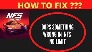 #needforspeed #fing24 OOPS SOMETHING WENT WRONG IN NFS,NO LIMIT 🏎️💨, HOW TO FIX | FING 24 😌🆒