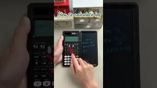 How to calculate log in NEWYES scientific calculator #newyes #scientificcalculator #tutorial