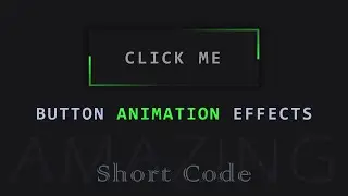 Button Animation Effects | Border Animation - [Short Code]