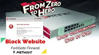 How to Block a Website on FortiGate Firewall