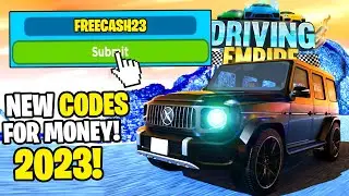 *NEW* ALL WORKING CODES FOR DRIVING EMPIRE IN 2023! ROBLOX DRIVING EMPIRE CODES