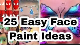 Carnival Face Paint Ideas 2024 | Easy Face Paint Ideas for Carnival | Carnival 2024 #carnival2024