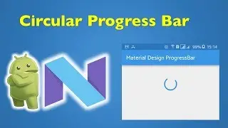 25 Android Material Design- Android Circular Progress Bar Design