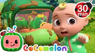 Animal Bus Wash Song | JJs Animal Time | Animals for Kids | Sing Along | Learn about Animals