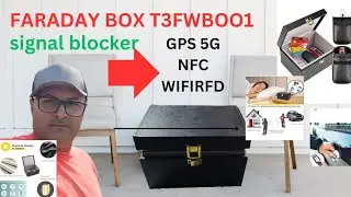 FARADY BOX T3FWBOO1 SIGNAL  BLOCKER NFC WIF GPS AND MORE