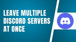 How To Leave Multiple Discord Servers At Once 2024 | Initial Solution