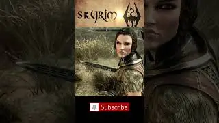 #Skyrim When You Feel Guilty About Running Away And Leaving Your Companion Alone  #gaming #funny