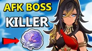 DEHYA KILLS BOSSES AFK ! Invincible Dehya BUILD [Genshin Impact Dehya Guide]