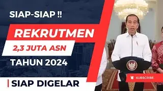 CEK FORMASI REKRUTMEN CASN (CPNS/PPPK) TAHUN 2024 | TENAGA HONORER DAN LULUSAN BARU SIAP-SIAP!!!