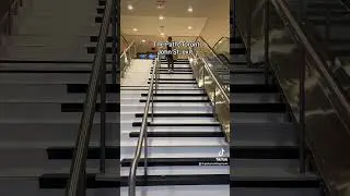I found piano stairs in Toronto!! They play music when you walk on them