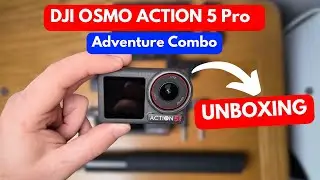 DJI Osmo ACTION 5 Pro (Adventure Combo) - UNBOXING