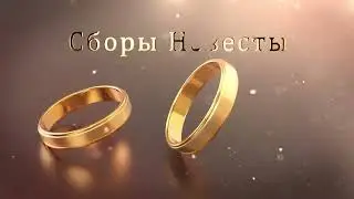 3.21 Свадебные Футажи. Сборы Невесты  ( Золотые Кольца )