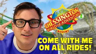 Day Out At Chessington World of Adventures - Come with me on ALL the rides! All Ride POVs!