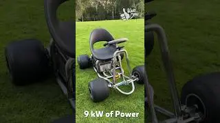 9kw of green power on gokart wheels #shorts