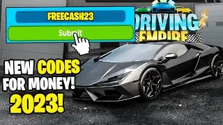 *NEW* ALL WORKING CODES FOR DRIVING EMPIRE IN APRIL 2023! ROBLOX DRIVING EMPIRE CODES