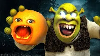 Annoying Orange spends 5 Nights at Shrek’s Hotel!!!