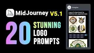 20 Stunning Midjourney Prompts For Logo Design | Midjourney Logo Prompt