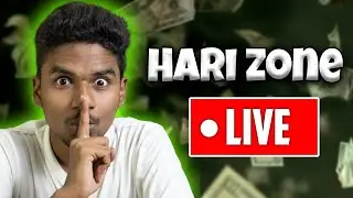 🔴 Hari zone Is Live |  Make Money Online