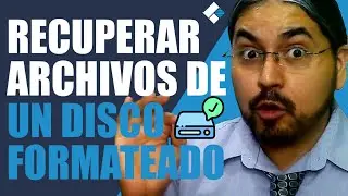 ¿Cómo Recuperar Datos de Disco Duro Formateado? Windows 10/7