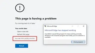 Fix The STATUS ACCESS VIOLATION Error In Microsoft Edge