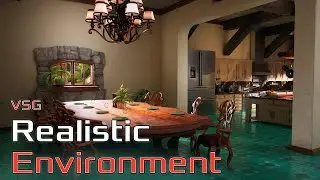 UE5 Real-time realistic environment Lumen | VSG Mansion
