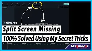 Split Screen not showing in filmora 9 | After install Effect Package | Filmora 2022