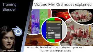 Mix node and Mix RGB node explained and tested