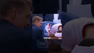 Steve Kerr shares a moment with Steph 😁🔥