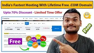 Loot Offer | Indias Fastest Web Hosting With Lifetime Free .COM | Upto 70% Discount | 2022