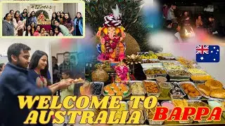 GANOSTAV IN AUSTRALIA🇦🇺WARM WELCOME TO AUSTRALIA BAAPA🙏🏼🇦🇺 GANESH CHATURTHI 2023