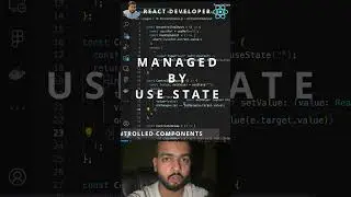 Unlock the secrets of controlled vs uncontrolled components in React! #shorts #reactjs #javascript