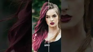 Photoshop 2024 Yeni Saç Rengi Değiştirme Özelliği 